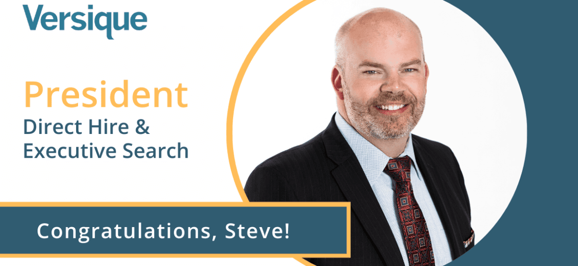 Steve Yakesh Promoted to President of Direct Hire and Executive Search