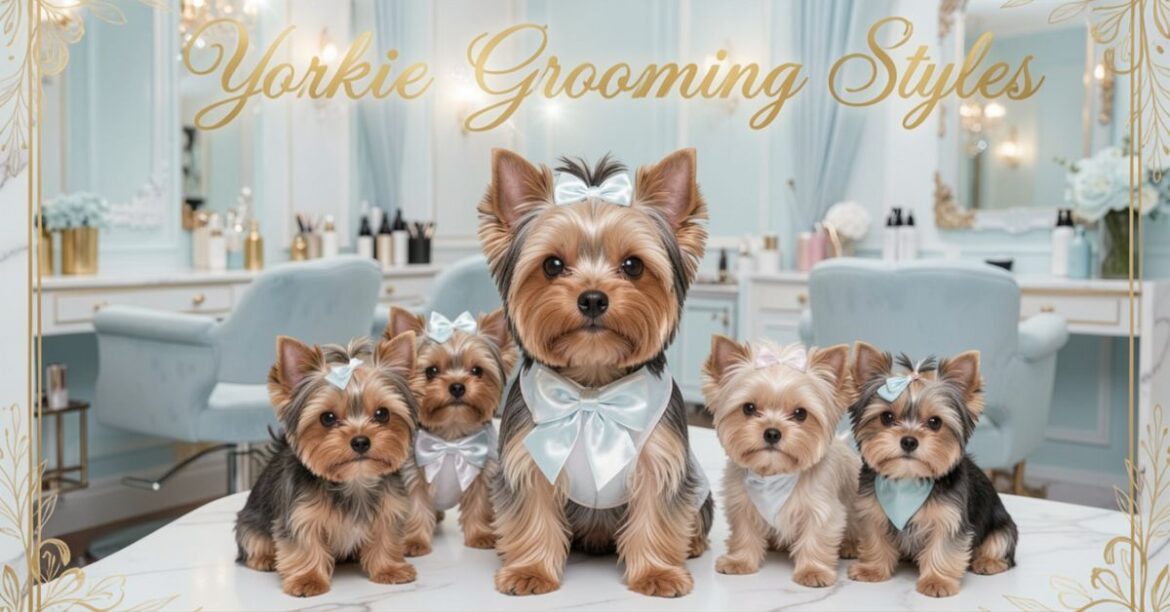 yorkie grooming styles complete guide for every yorkie owner