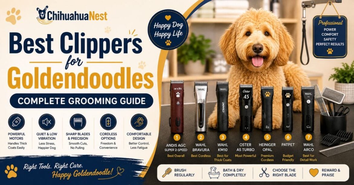 best clippers for goldendoodles complete grooming guide
