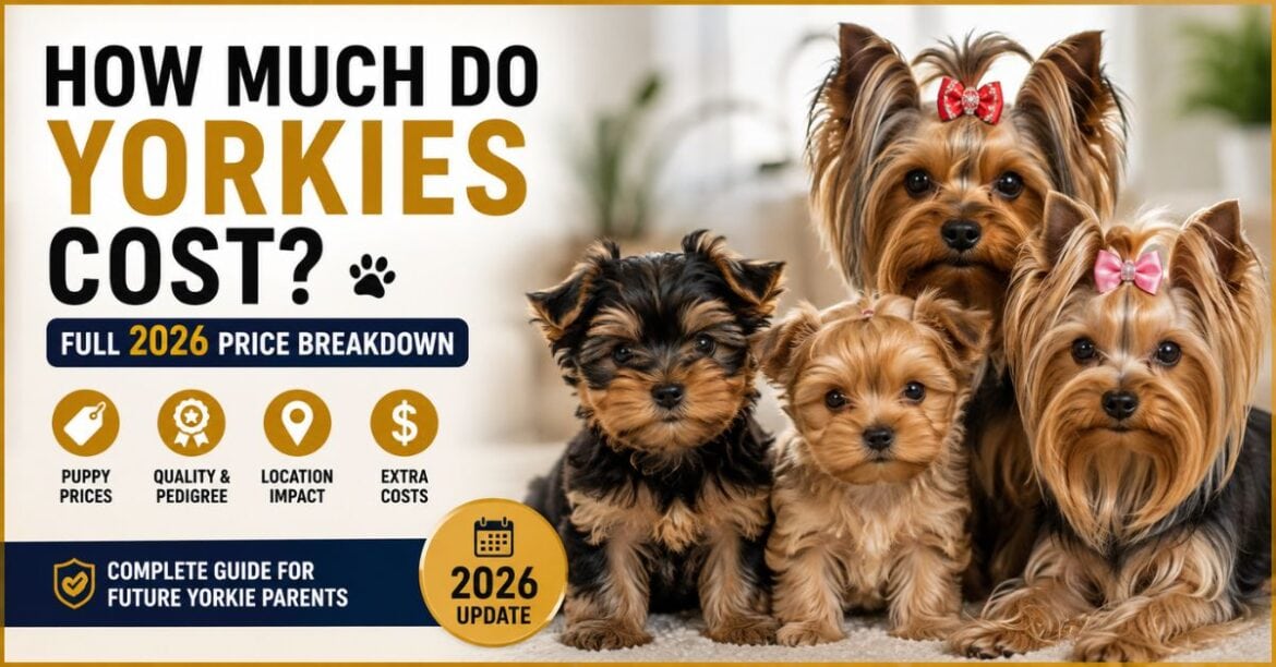 how much do yorkies cost full 2026 price breakdown