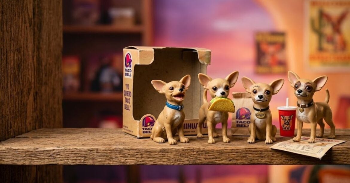 taco bell chihuahua toy