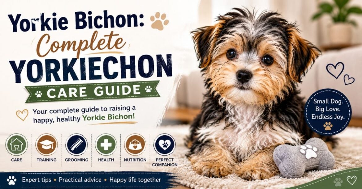 yorkie bichon complete yorkiechon care guide