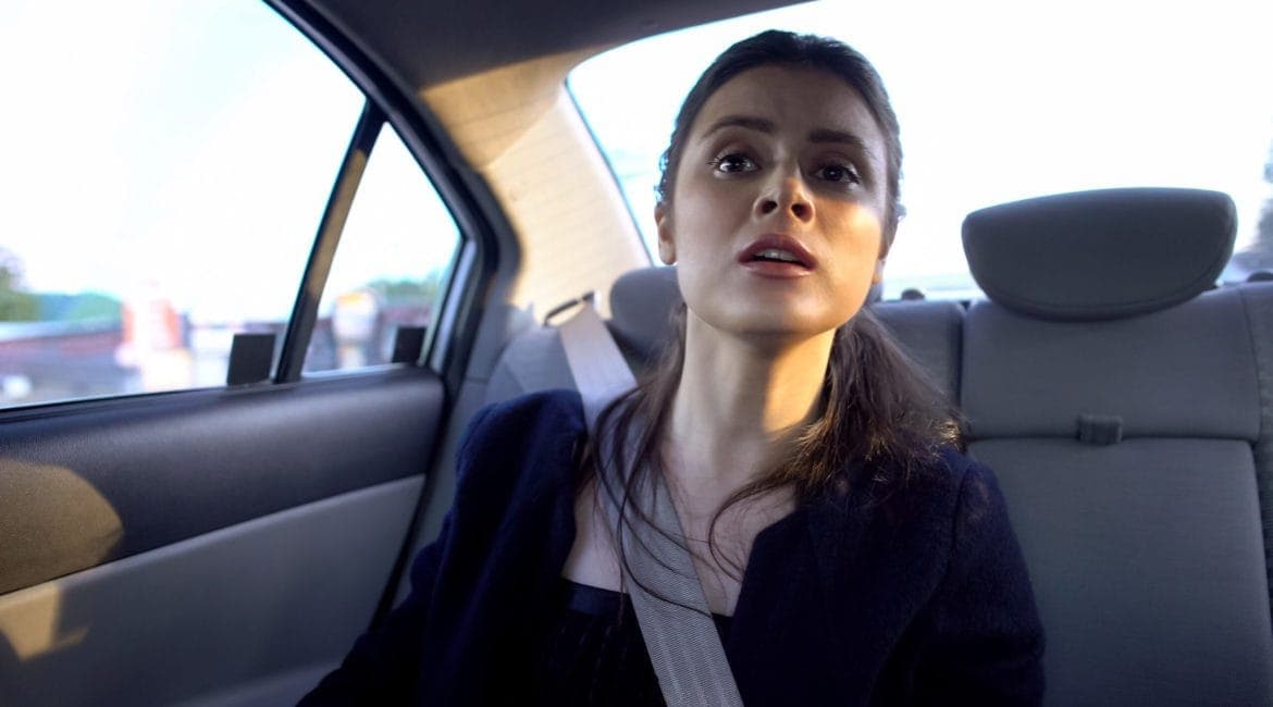 Uber and Lyft accident scene in Texas with injured passengers and emergency response