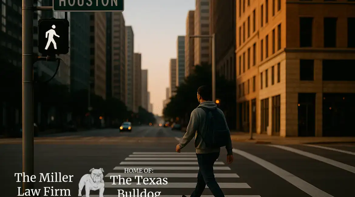 Houston crosswalk accident lawyer – pedestrian hit at Houston crosswalk