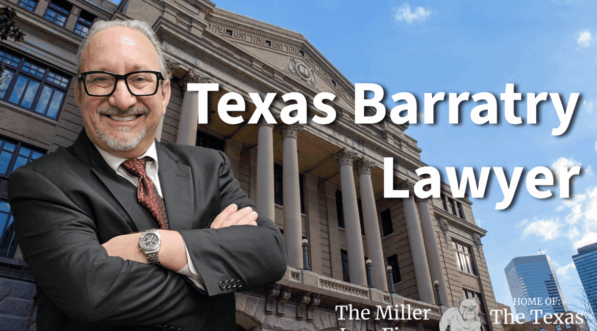 Houston barratry lawyer standing outside courthouse representing victims of illegal lawyer solicitation