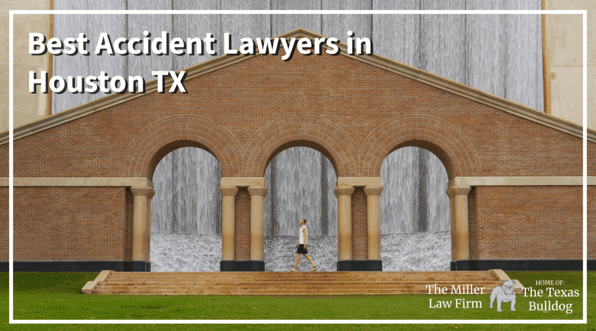Houston Waterwall landmark representing the best accident lawyers in Houston TX
