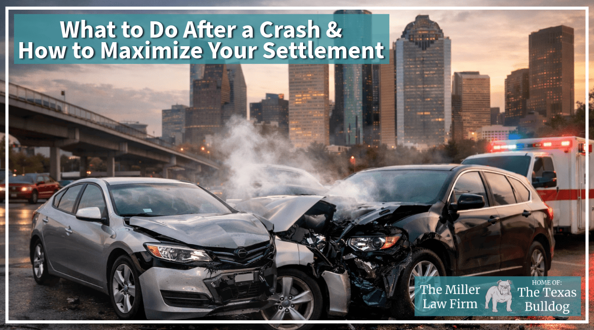 Houston auto accident lawyer explains what to do after a car crash and how to maximize a settlement