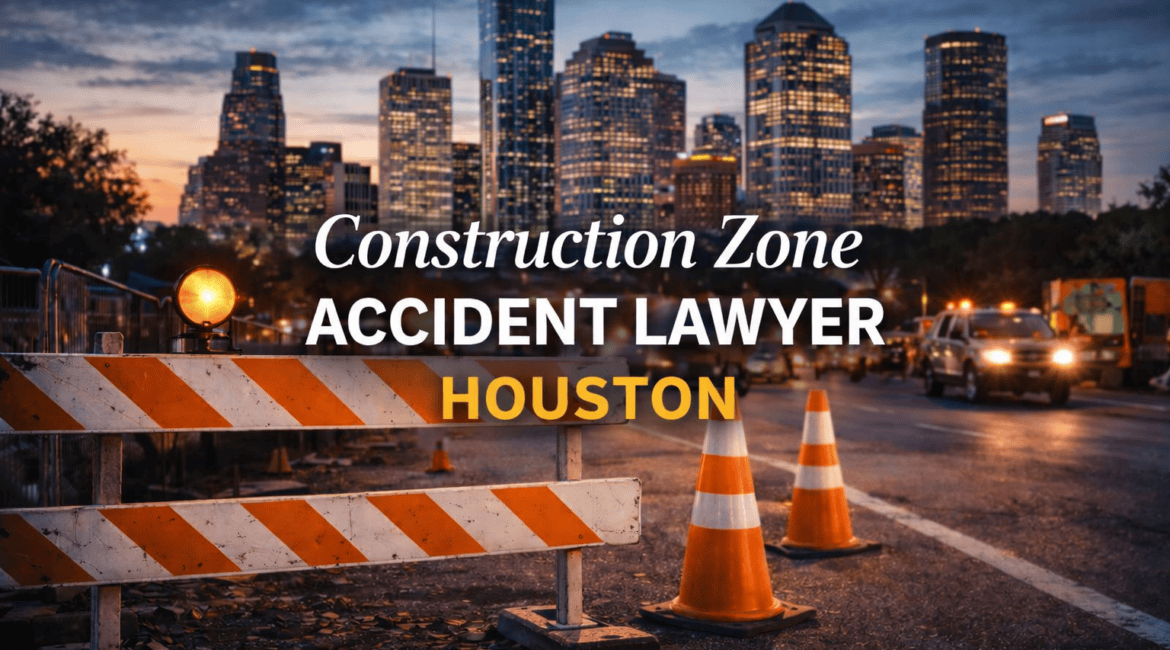 construction zone accident lawyer Houston work zone crash Texas