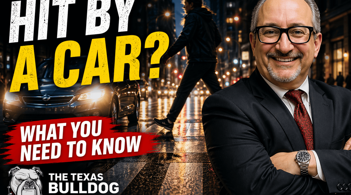 Houston pedestrian injury lawyer explaining what to do after a pedestrian accident