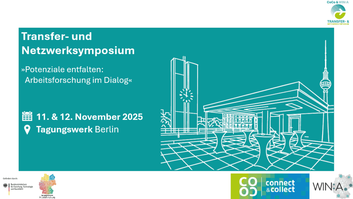 Transfer- und Netzwerksymposium bei ITB Karlsruhe 2025, Arbeitsforschung im Dialog.