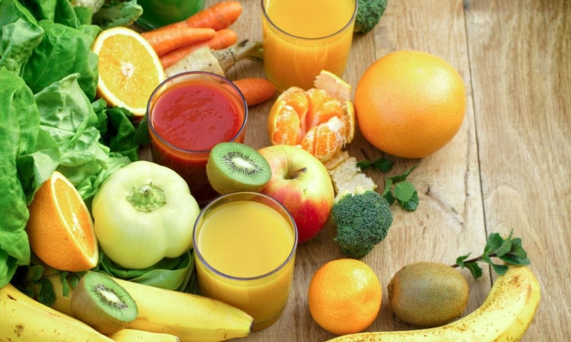 Clean eating fruit, berries & apples