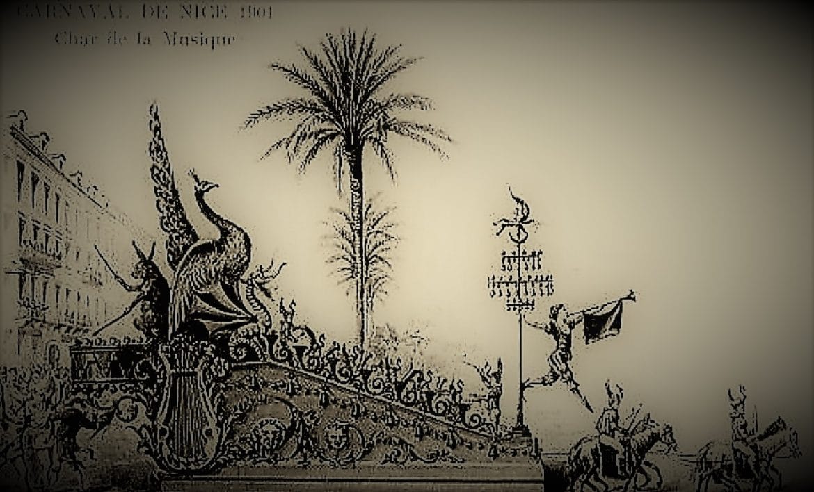 Le train du plaisir pour le Carnaval de Nice