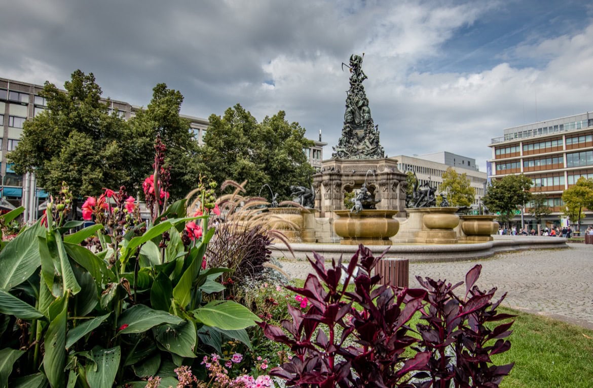 Paradeplatz in Mannheim