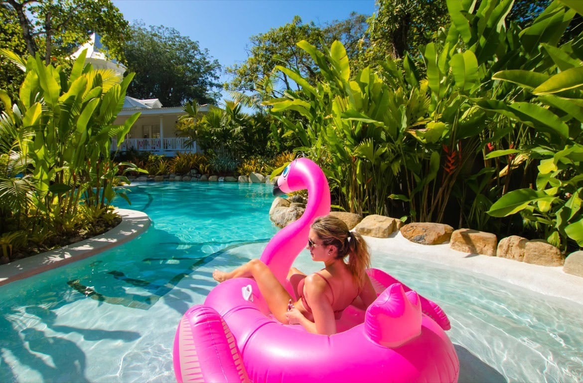 Hotel Aguas Claras in Puerto Viejo, Costa Rica