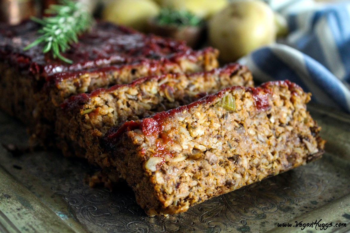 healthy mushroom recipes: Mushroom-Walnut Meatless Loaf