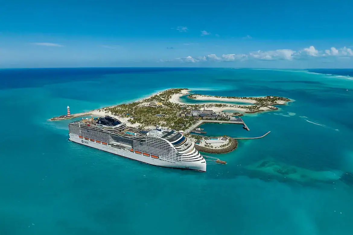 Msc ocean cay marine island reserve Bahamas caribbean