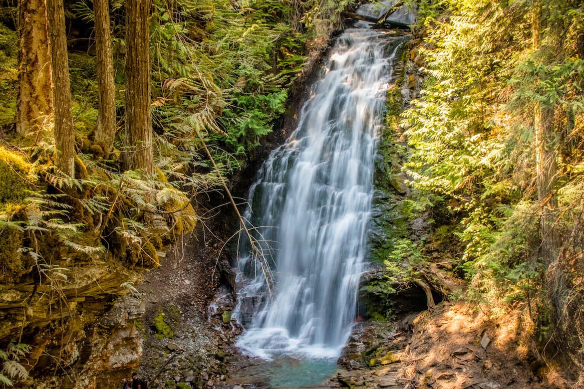 Fletcher Falls near Kaslo in the Kootenays BC