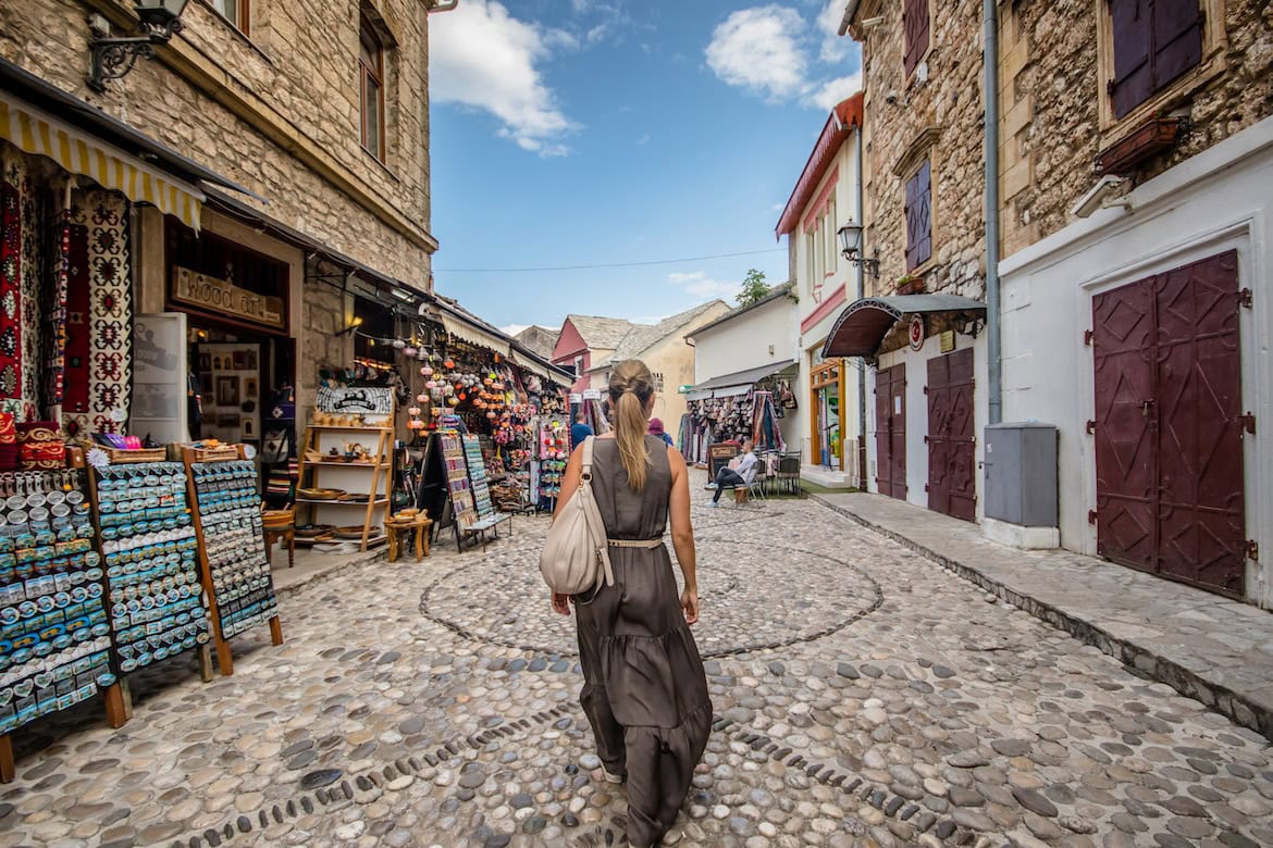 Mostar, Bosnia is one of the best day trips from Dubrovnik