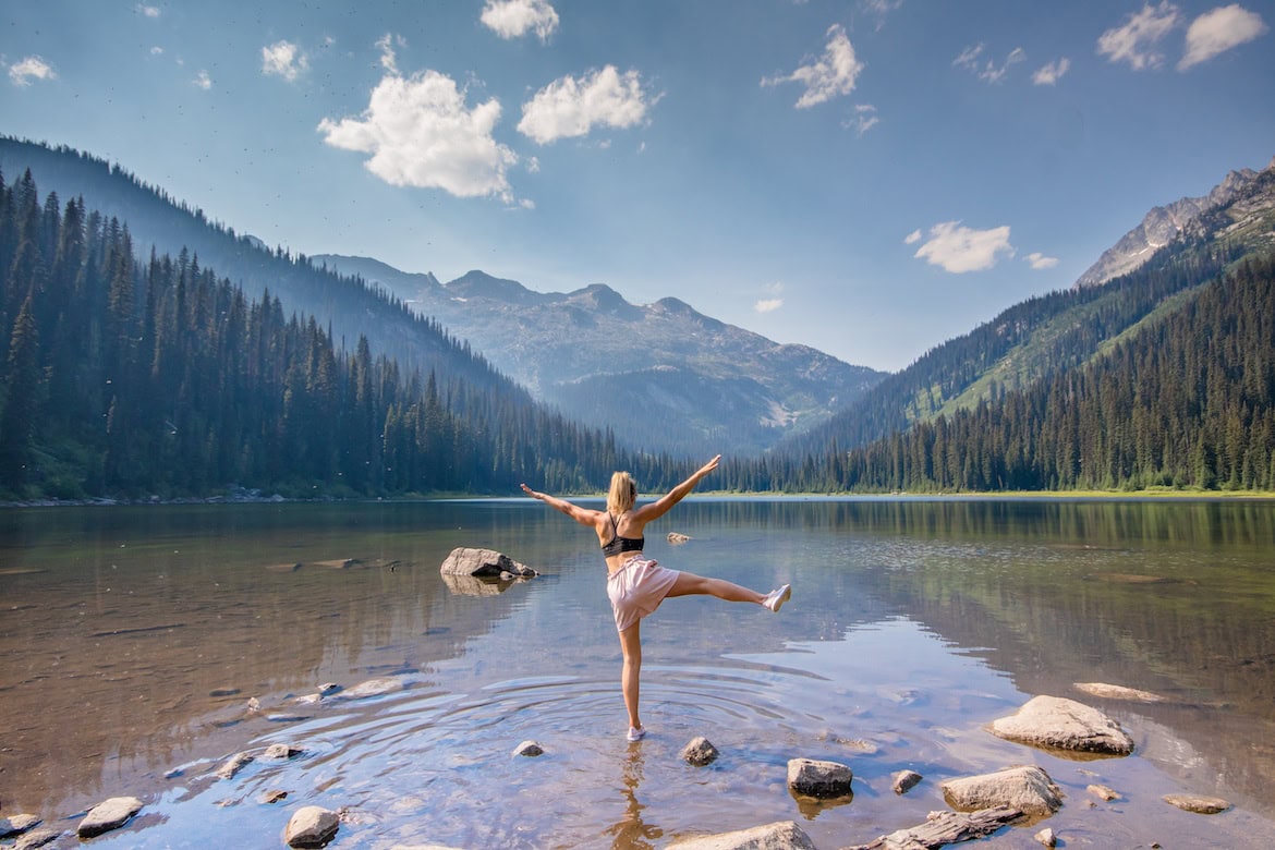 Gibson Lake in Kokanee Glacier Provincial Park. Kootenays BC