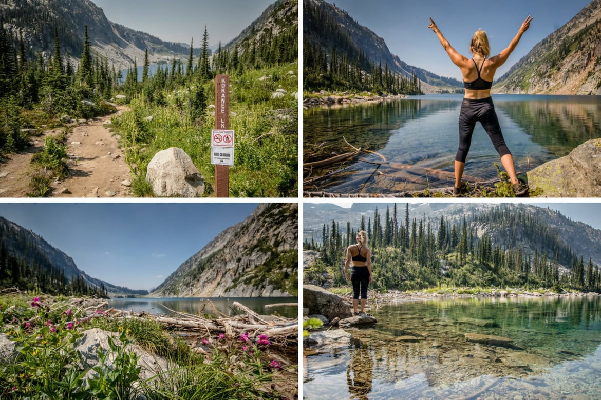 Kokanee Lake in Kokanee Glacier Provincial Park, Kootenays BC