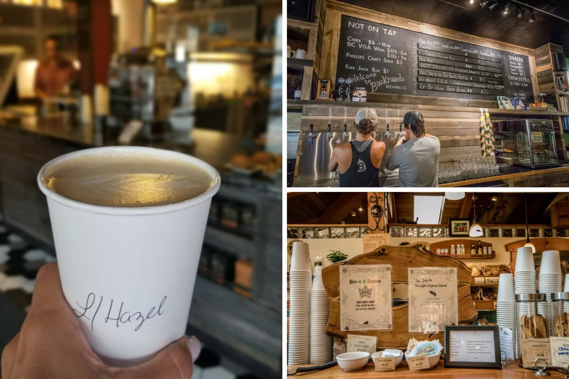 Nelson BC brewery and cafe