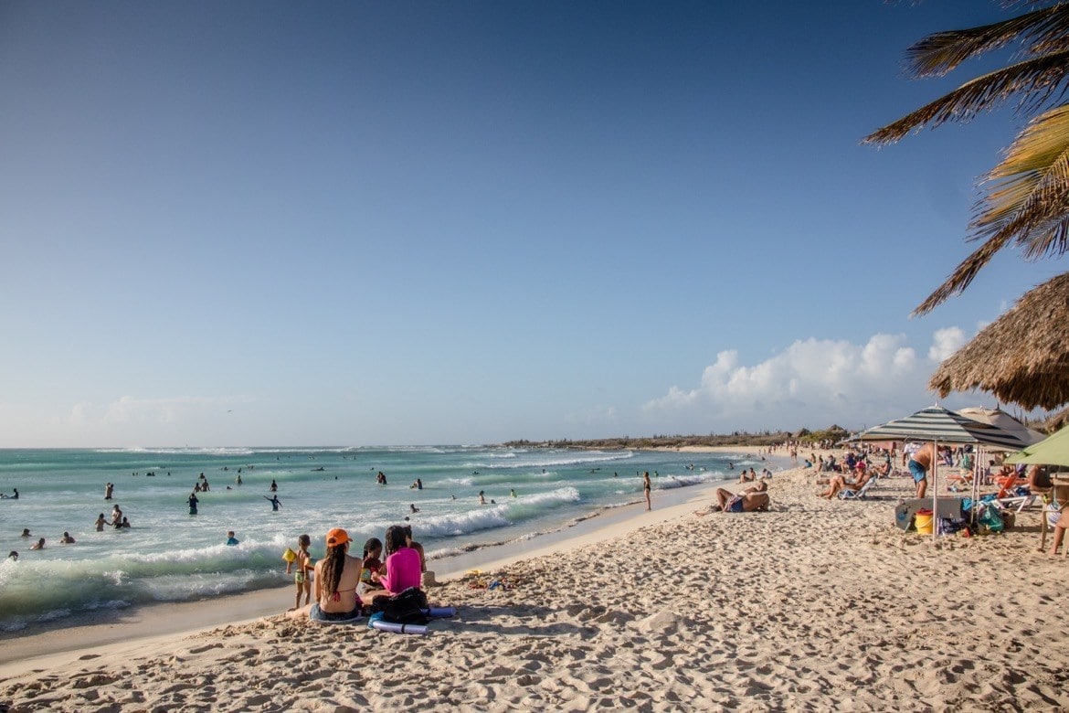 Arashi Beach in Aruba
