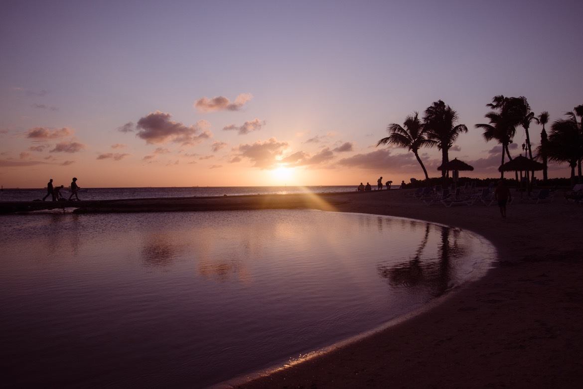 Sunset in Aruba