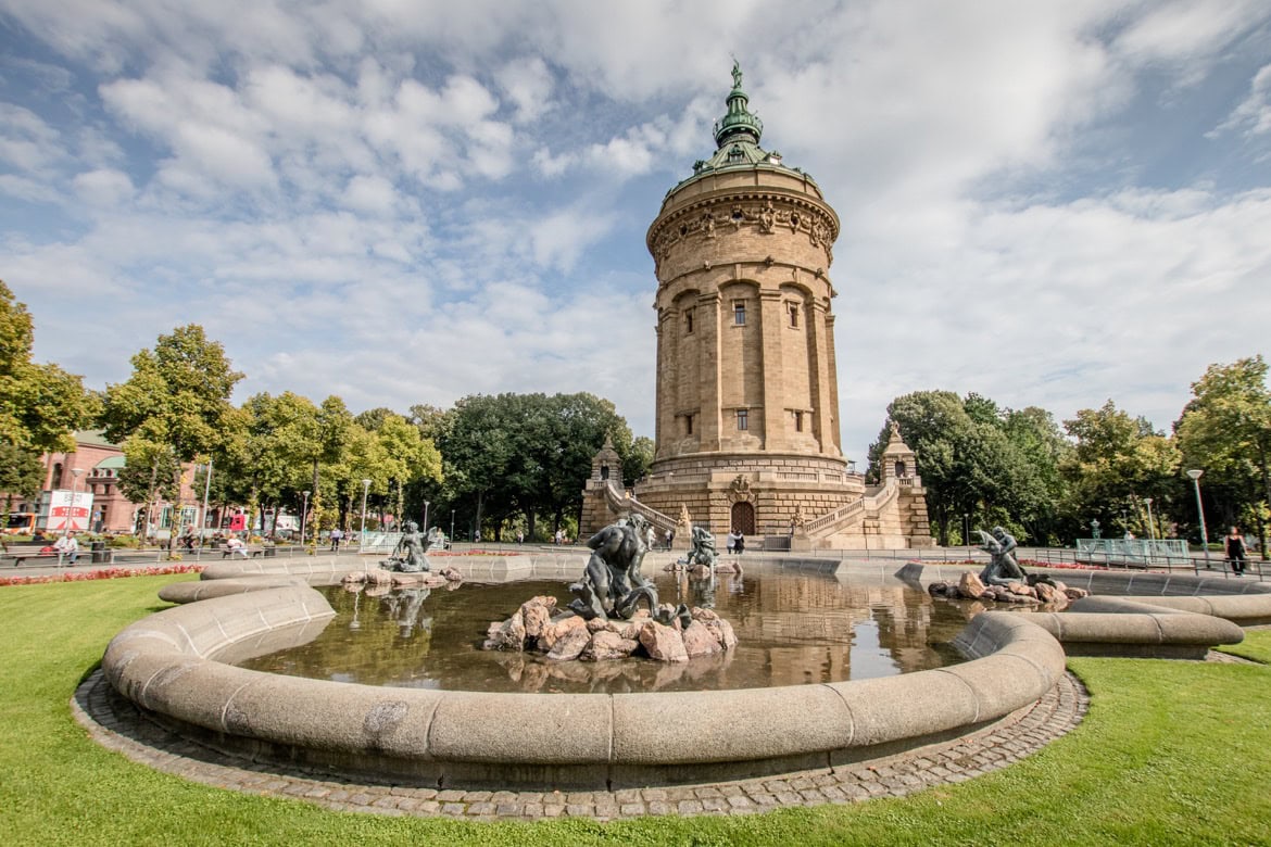 The Mannheim water tower