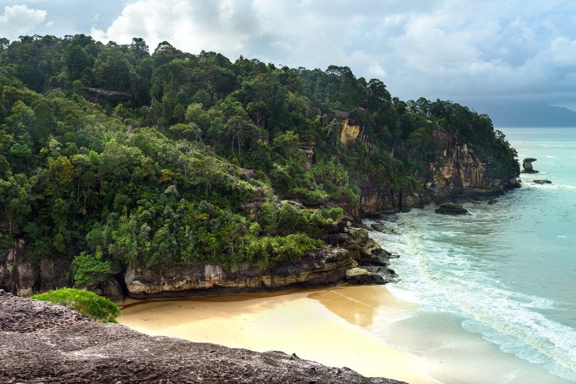 Telok padan kecil in Bako National Park. Sarawak. Borneo. Malaysia