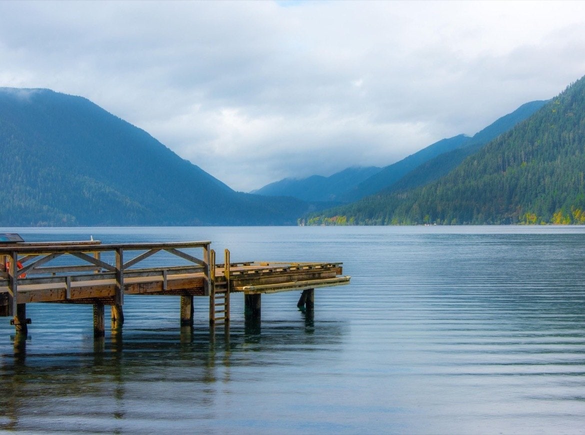 Swimming in Lake Crescent is one of the best things to do in Olympic National Park