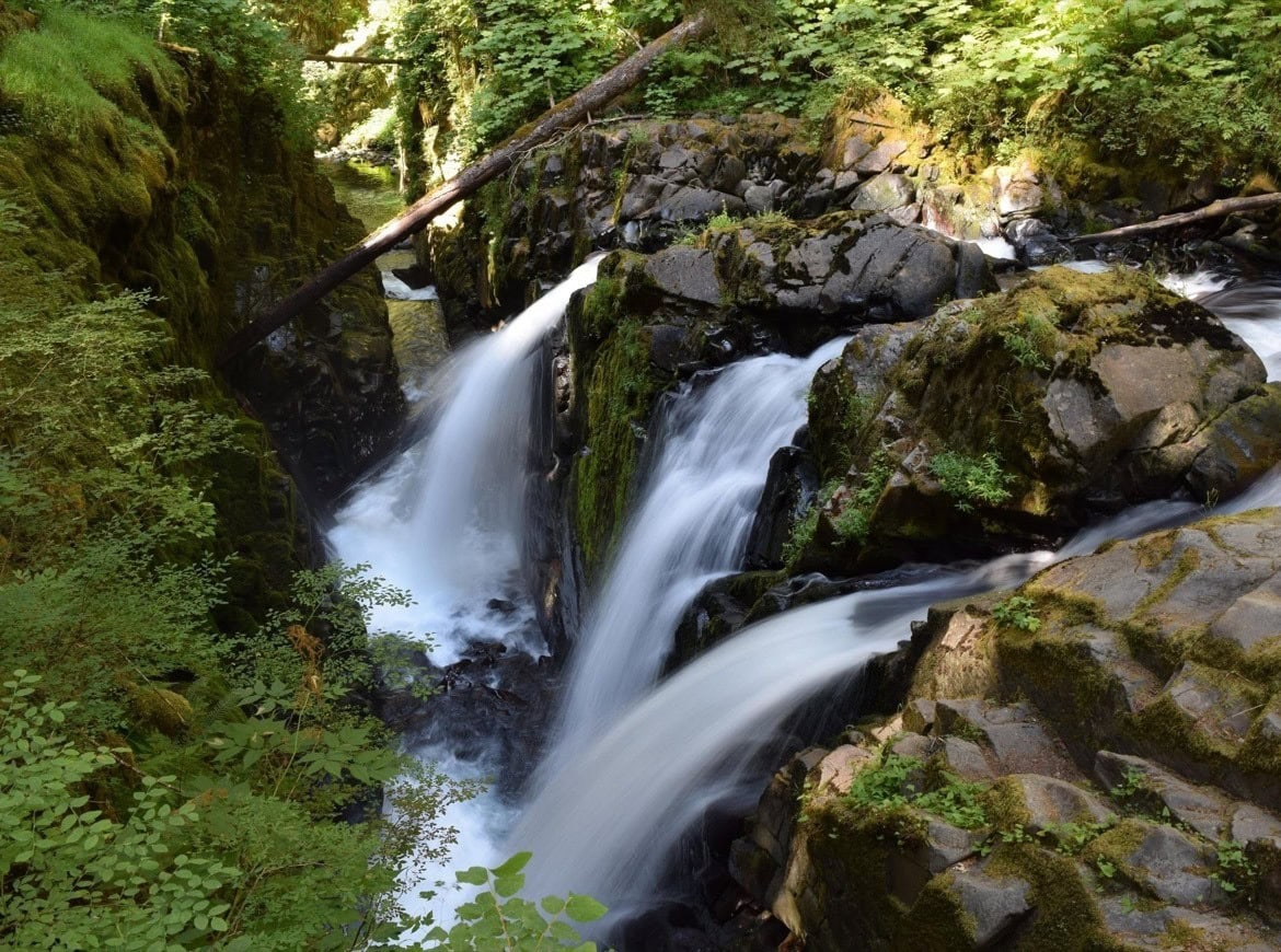 Sol Duc Falls is one of the best things to do in Olympic National Park