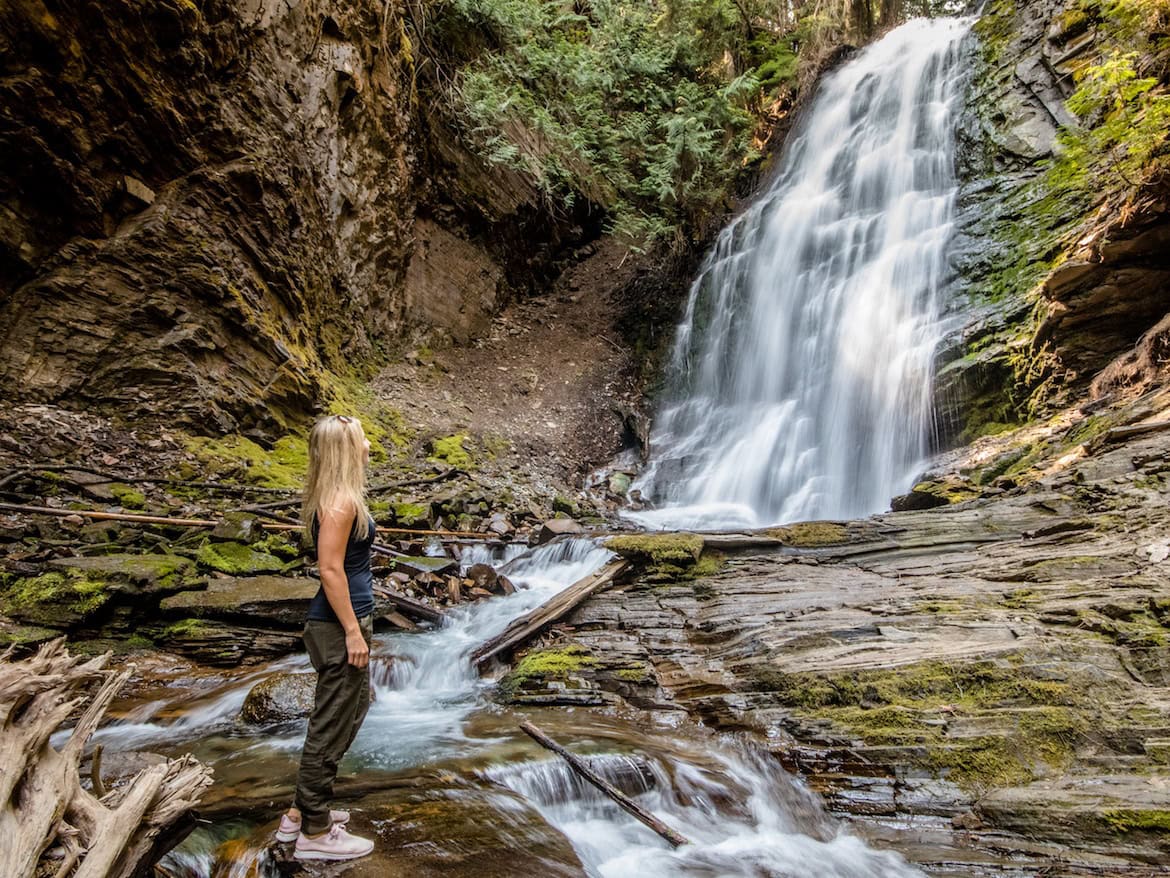 Fletcher Falls near Kaslo BC