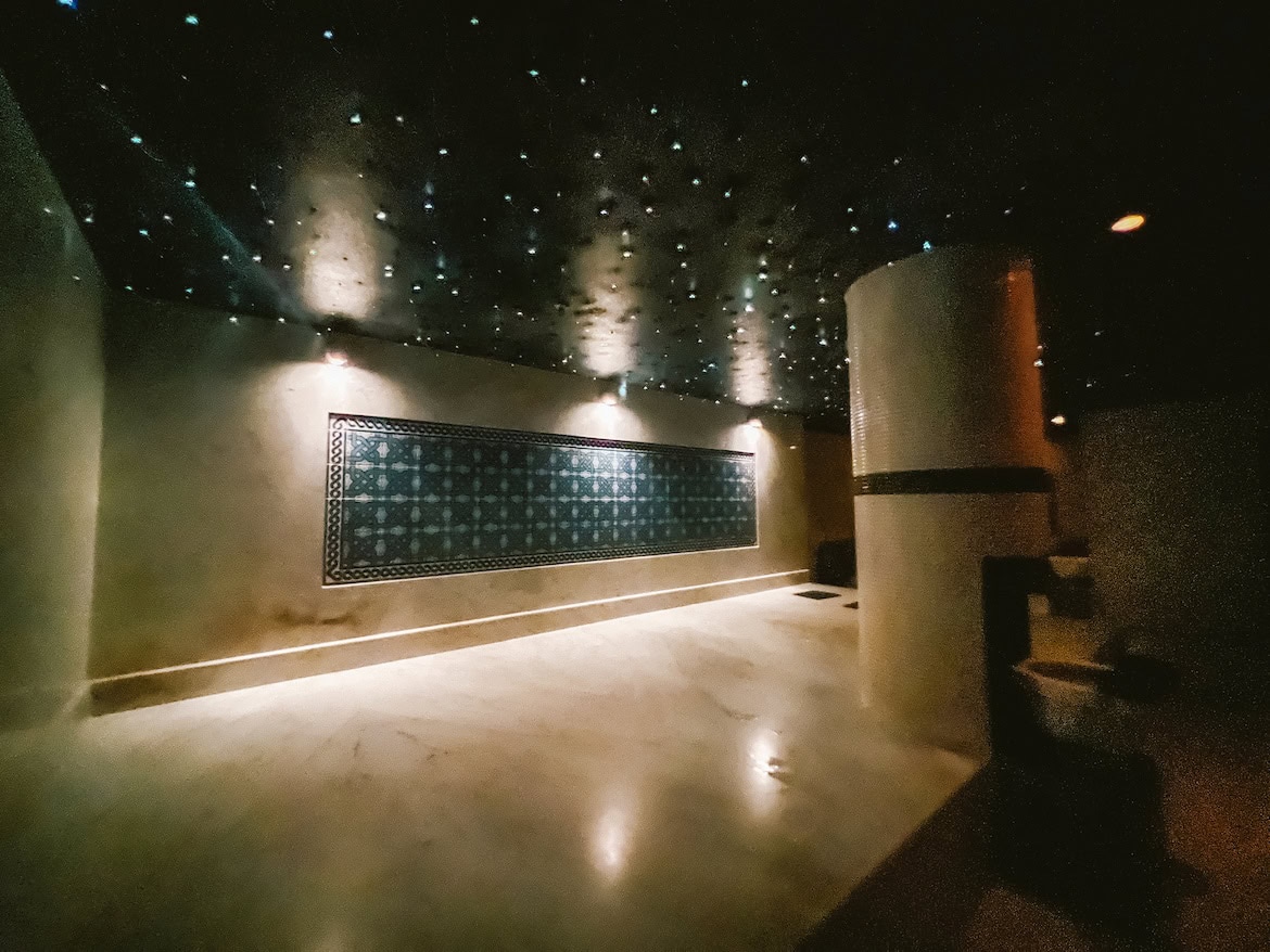 The hamam at Ten Spa in Winnipeg