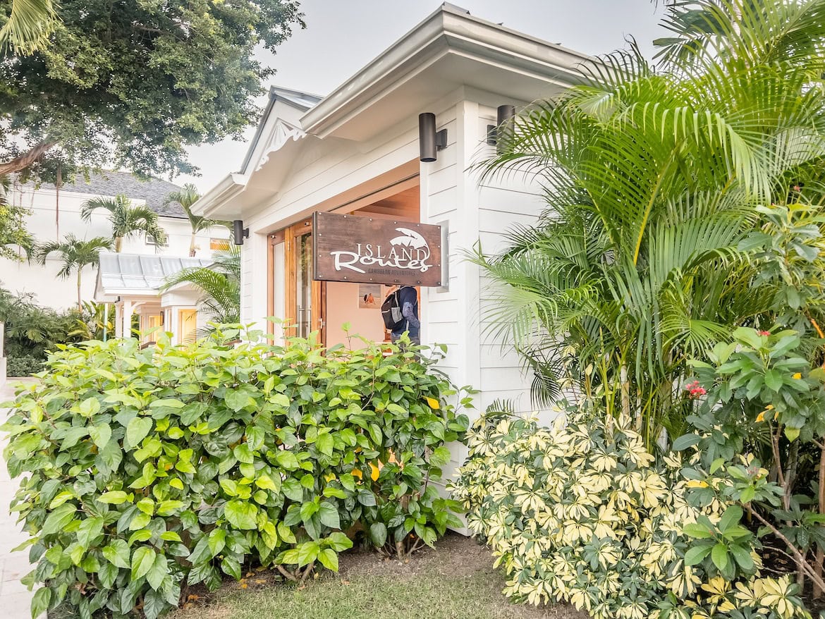 The Island Routes tour office at Sandals