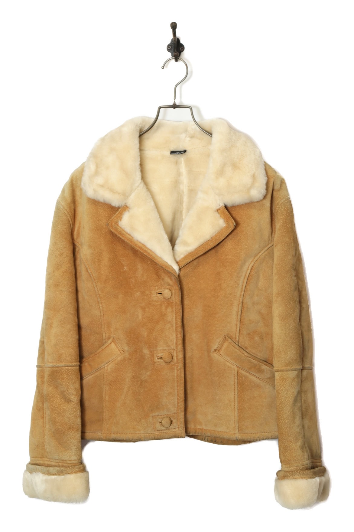 VINTAGE MOUTON COAT/L