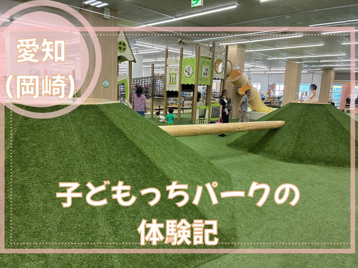 親子で2時間全力遊び！こどもっちパーク岡崎レビュー