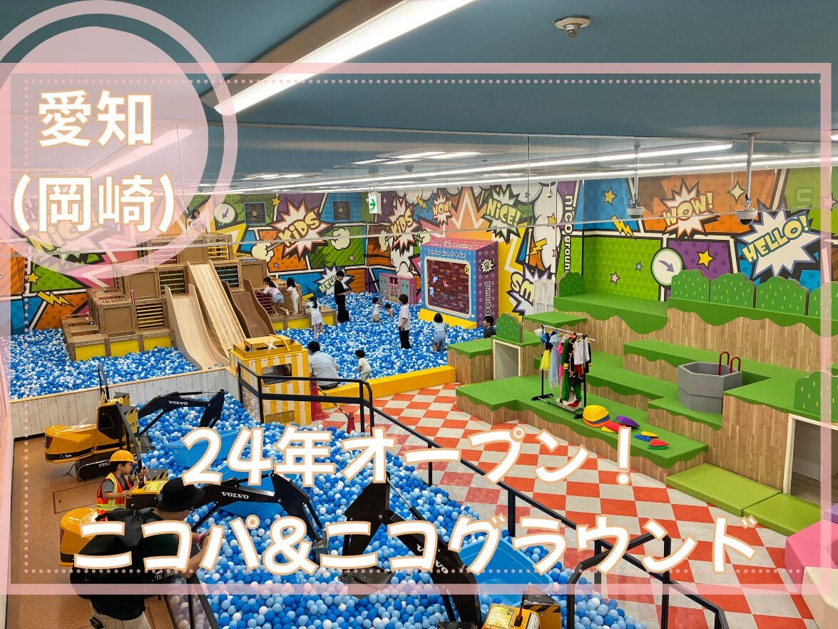 ロピア 岡崎エルエルタウン店×nicopa & nico ground で子どもと遊ぶ！再オープンしたnico groundが最高だった
