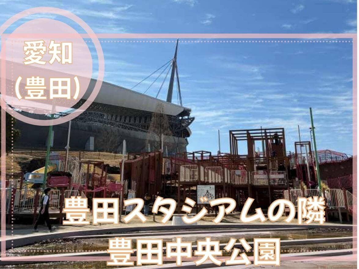 豊田スタジアムの隣に穴場が！豊田市中央公園の神遊具