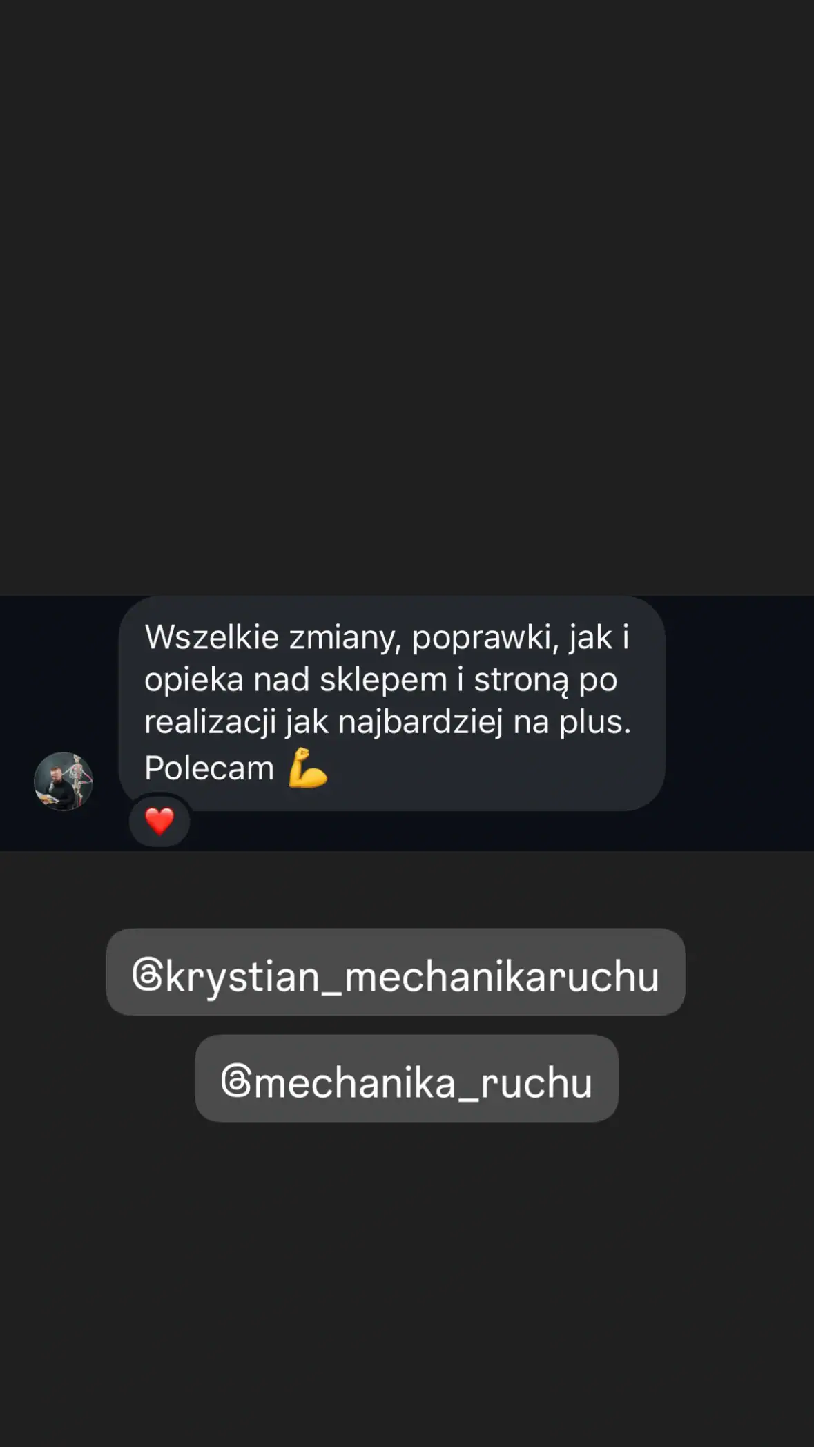 Stronomaniak - twórca stron internetowych. Mechanika Ruchu opinia.