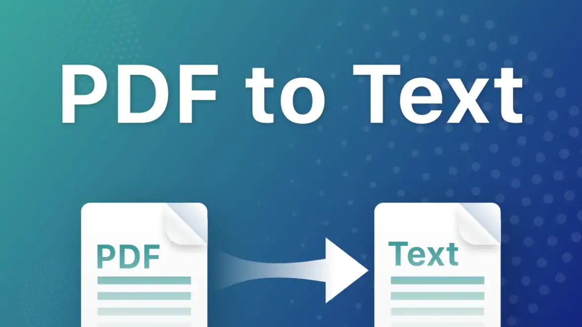pdf to text