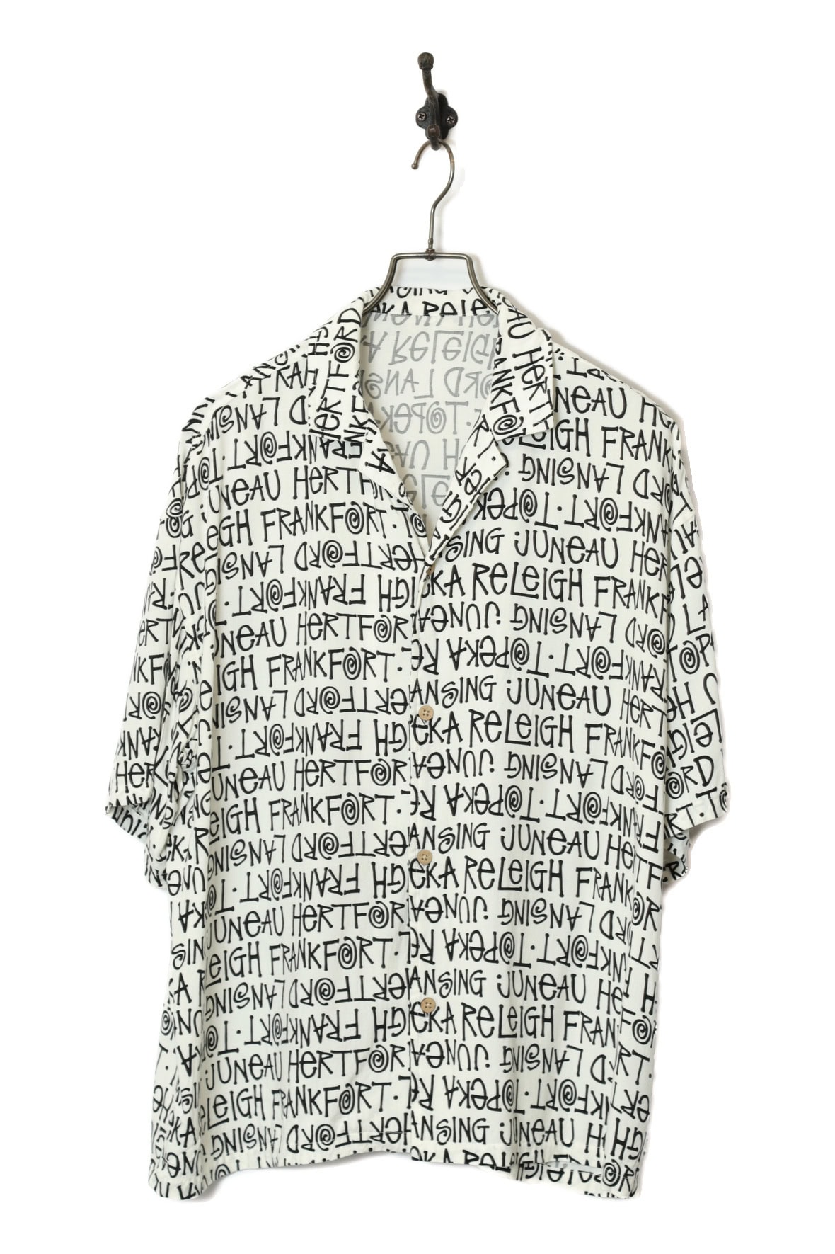 USED PATTERN PRINTED SHIRT/XL