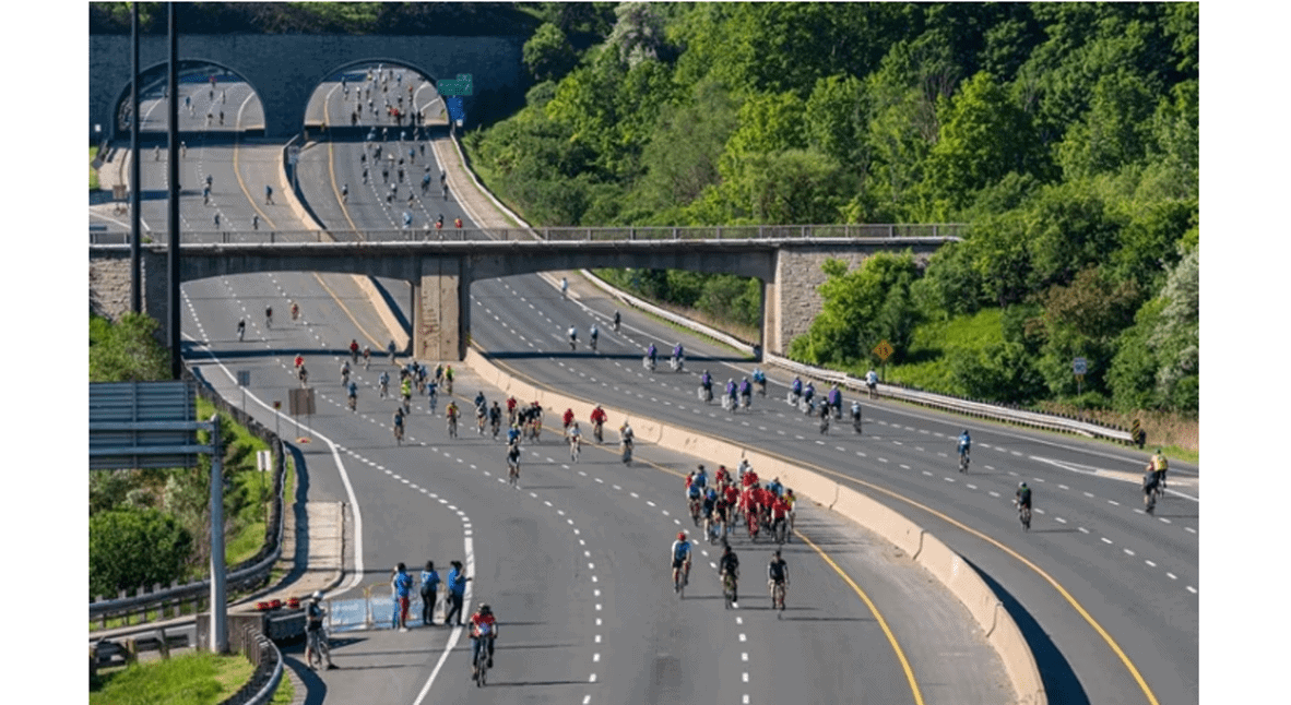 Thousands of cyclists are taking over the Gardiner and DVP this Sunday