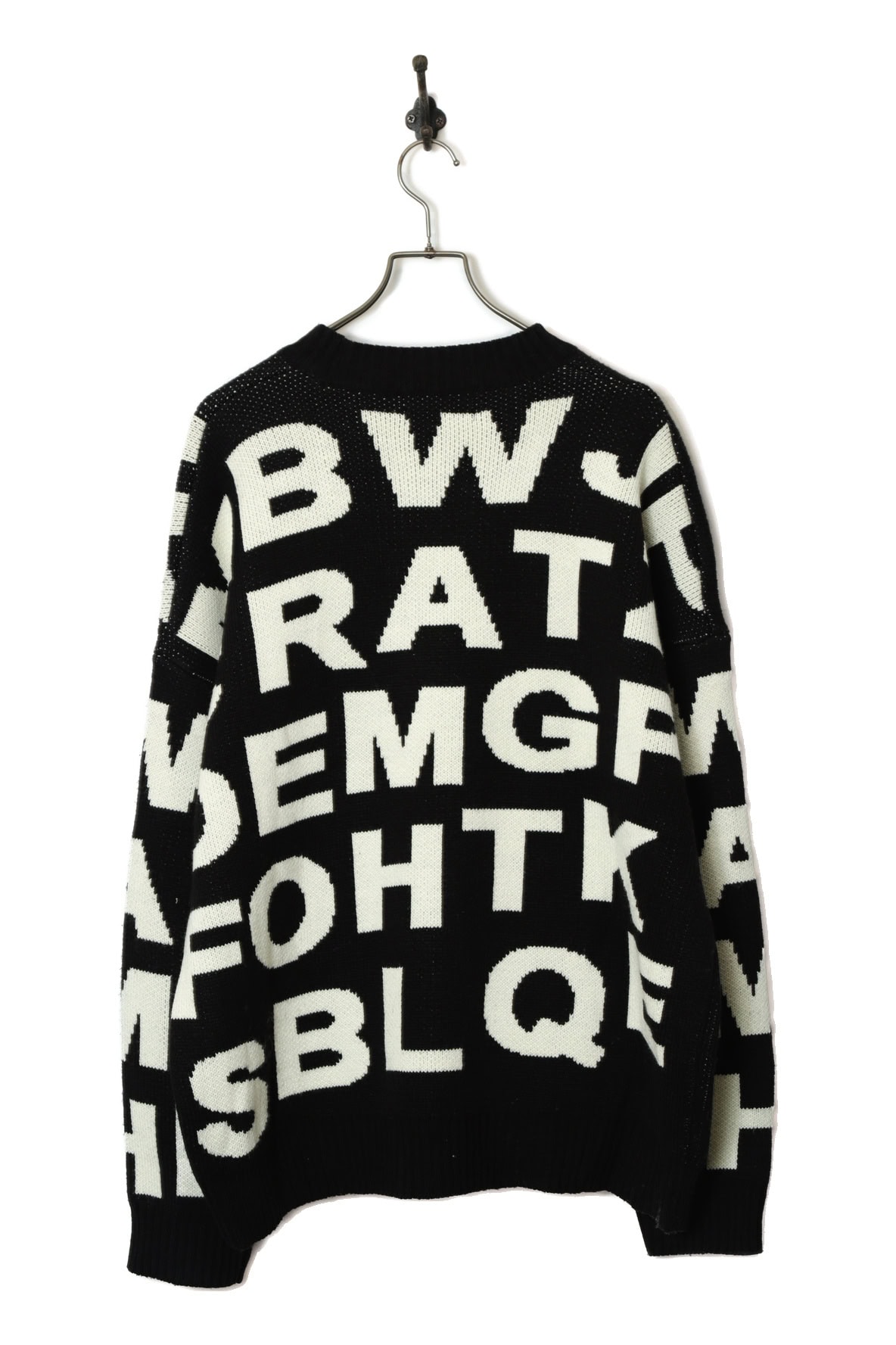 VINTAGE PRINTED KNITTED SWEATER/XL - 画像 (7)