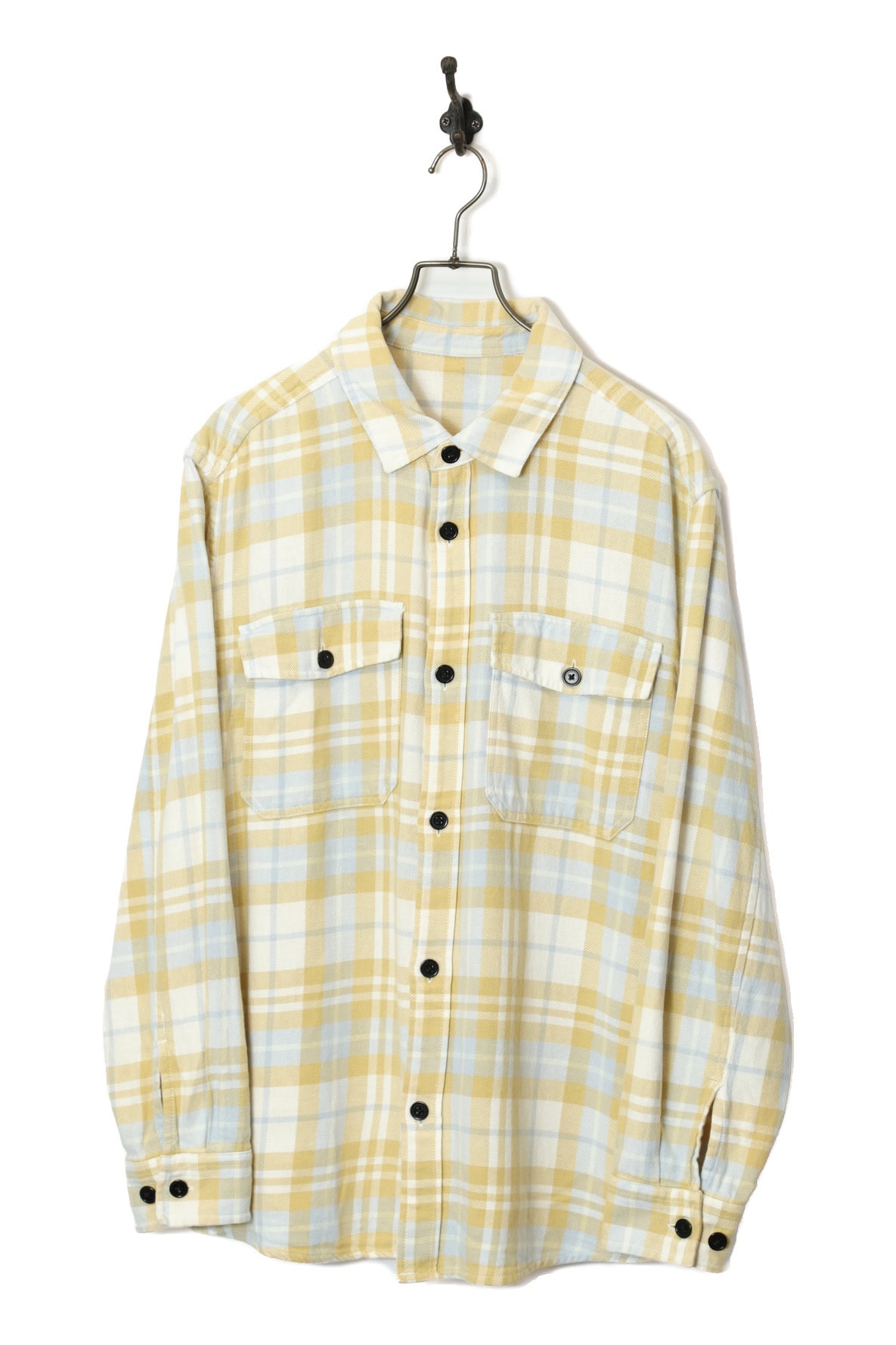 VINTAGE CHECK SHIRT/XL