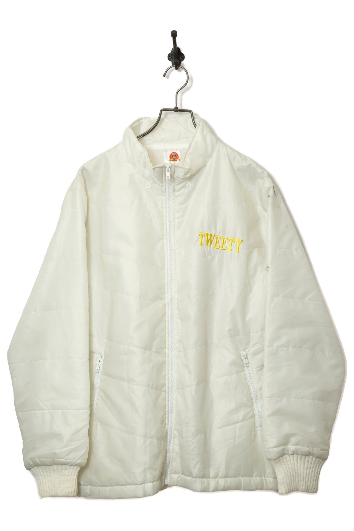 USED LOONEY TUNES PRINTED QUILTING BLOUSON/3L
