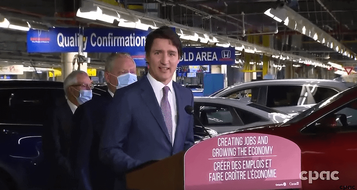 Federal and Ontario governments invest combined $2.6 million to help with Honda Canada’s $1.38 billion upgrade in Alliston