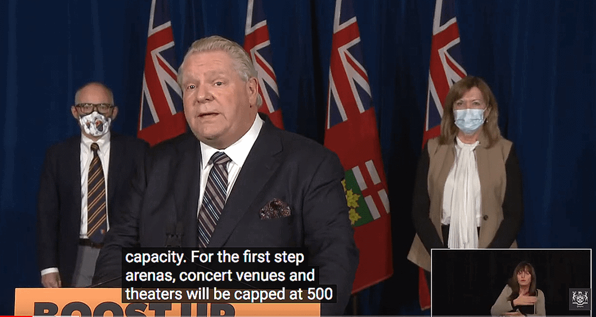 Ontario begins easing COVID-19 restrictions January 31 – Dining, gyms, cinemas can reopen at 50% capacity