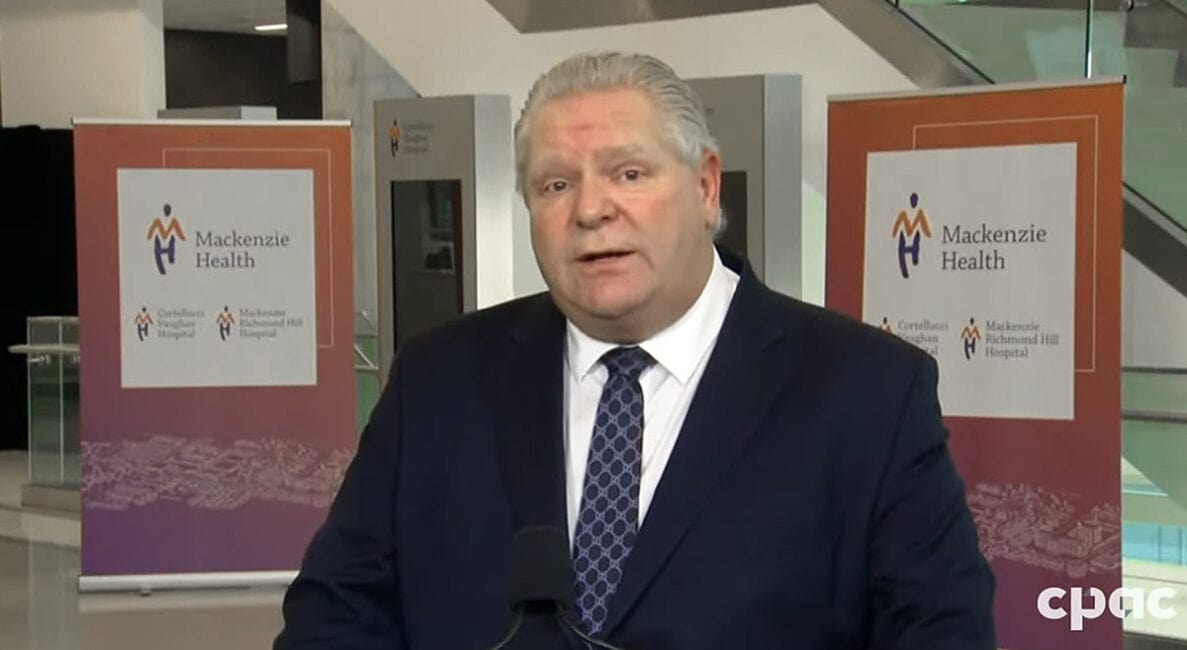 Ontario is adding over 500 hospital beds for Critical Care