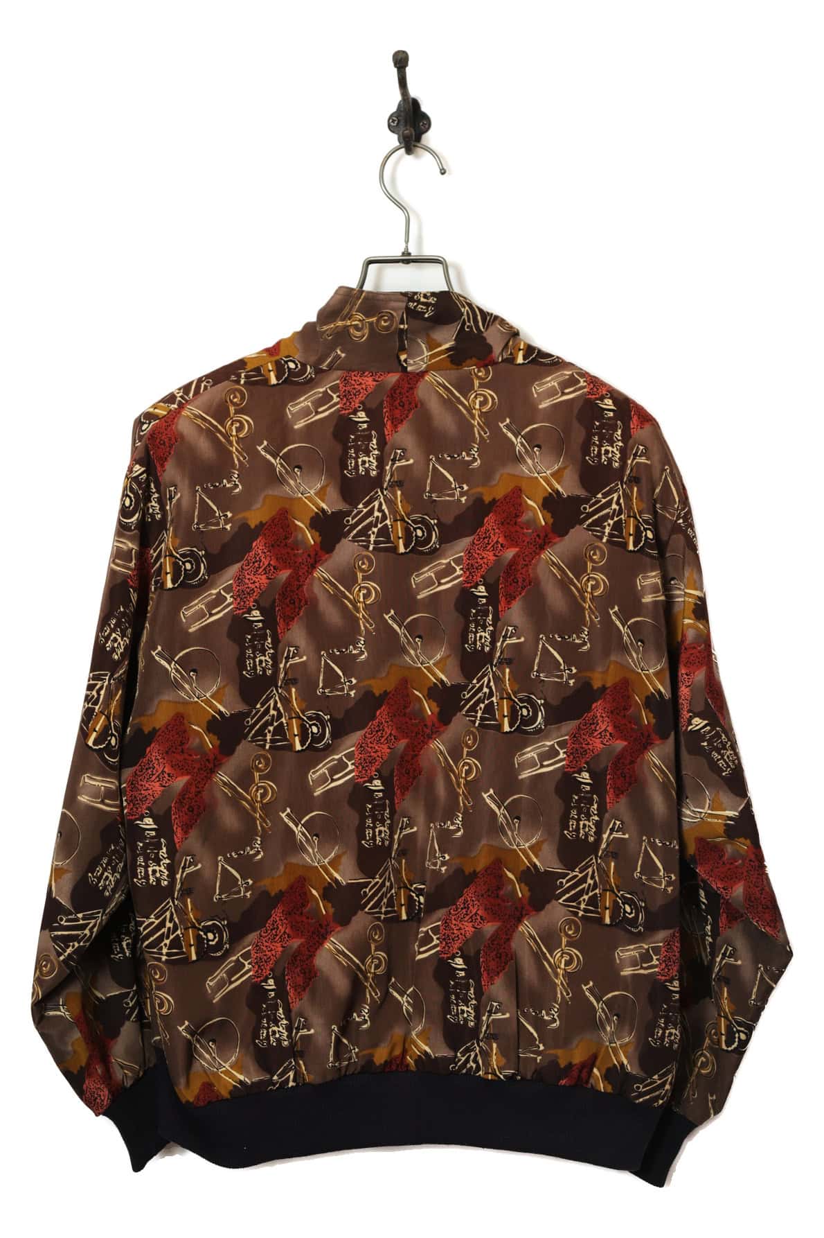 VINTAGE PRINTED BOMBER JACKET/L - 画像 (6)