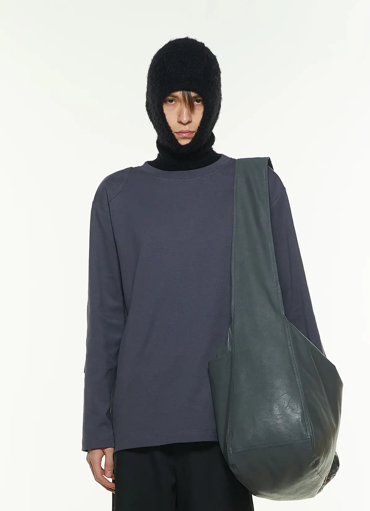 SACK SHOULDER BAG – GREY | SHOOP Clothing